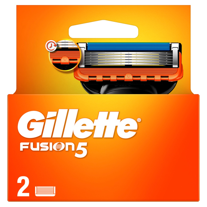 GILLETTE Fusion Manual, rezerva aparat de ras, 2 buc