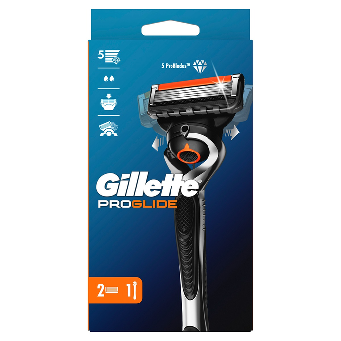 Ingrijire Personala - GILLETTE Fusion Proglide Manual Flexball, aparat de ras, + 2 rezerve