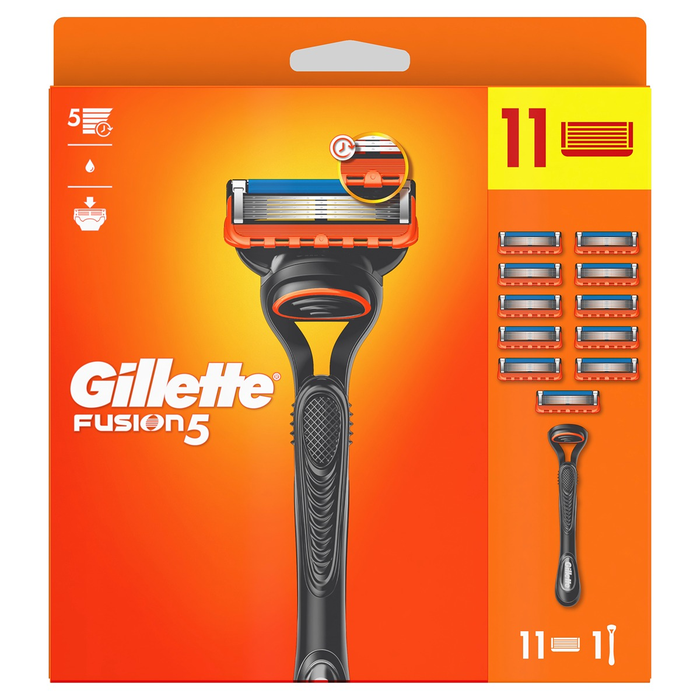 Ingrijire Personala - GILLETTE Fusion5, aparat de ras, + 11 rezerve