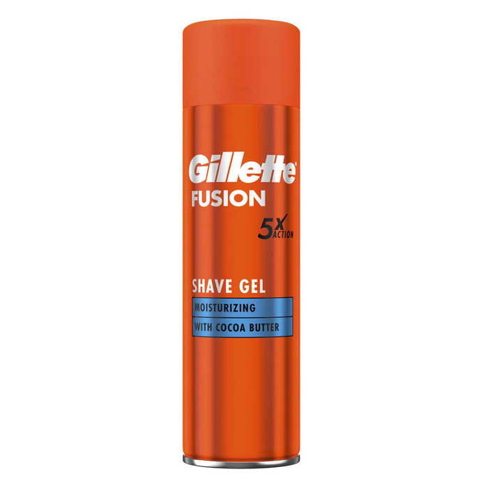 Ingrijire Personala - GILLETTE Fusion Moisturizing, gel de ras, pentru barbati, 200 ml