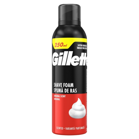 Ingrijire Personala - GILLETTE Regular, spuma de ras, pentru ten normal, 250 ml