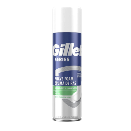 Ingrijire Personala - GILLETTE Series Sensitive, spuma de ras, cu Aloe Vera, 250 ml