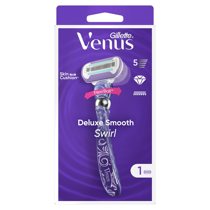 Ingrijire Personala - GILLETTE Venus Swirl, aparat de ras, + 1 rezerva