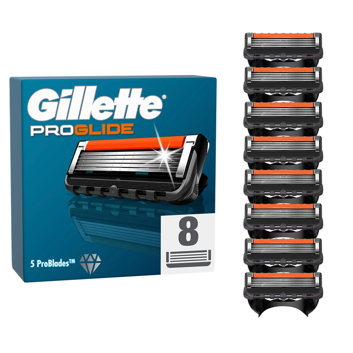 GILLETTE Proglide, rezerva aparat de ras, 8 buc