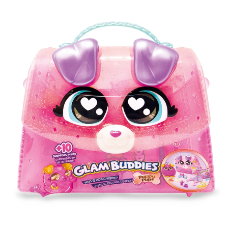 Jucarii de plus - GLAM BUDDIES plusuri, jucarie de plus, Poseta catelus, diverse modele