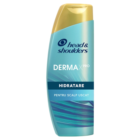 Ingrijire Personala - HEAD&SHOULDERS Derma X Pro Quenching Hydration, sampon, pentru par uscat, 300 ml