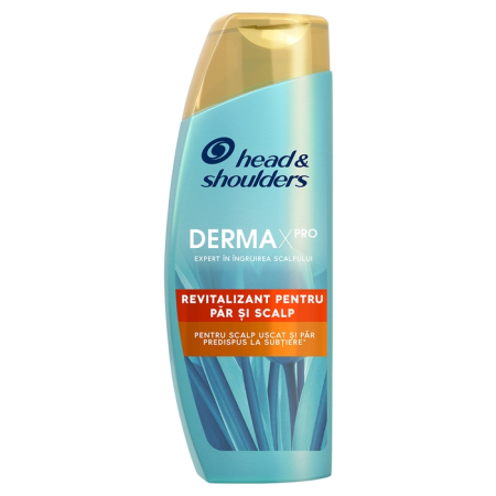 Ingrijire Personala - HEAD&SHOULDERS Derma X Pro Revitaliser, sampon, pentru scalp uscat si par deteriorat, 300 ml