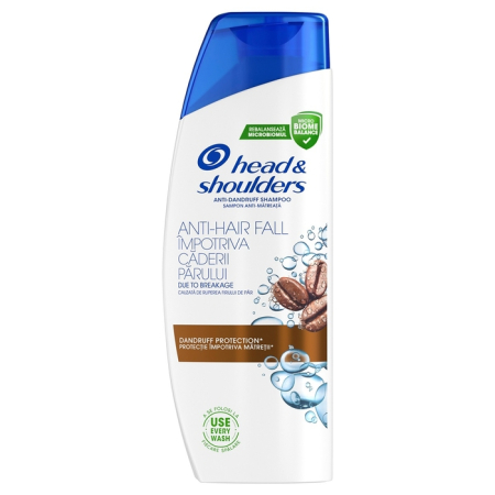 Ingrijire Personala - HEAD&SHOULDERS Absolut Cafeine, sampon, impotriva caderii parului, cu cafeina, 330 ml