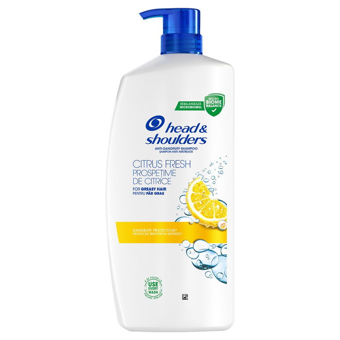 Ingrijire Personala - HEAD&SHOULDERS Citrus Fresh 2 in 1, sampon, anti-matreata, 800 ml