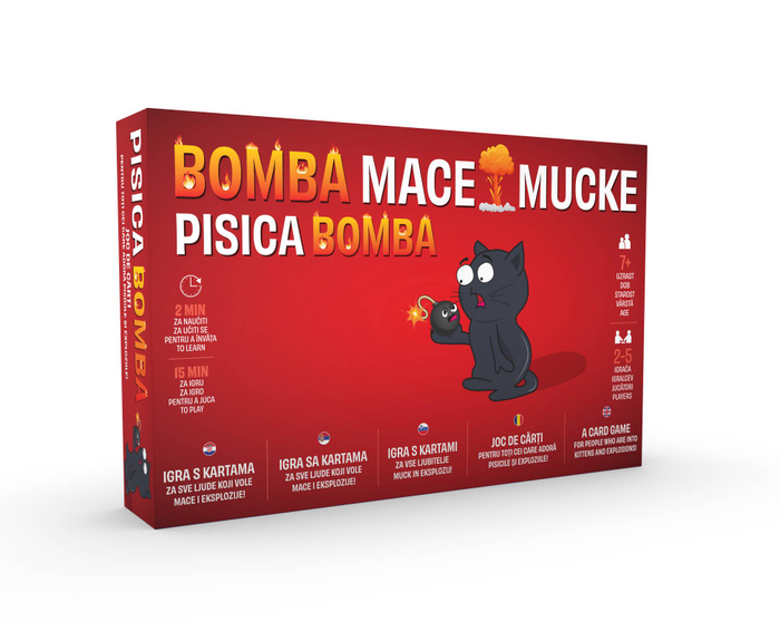 Jocuri - Carti de joc, Gamex pisici cu bombe