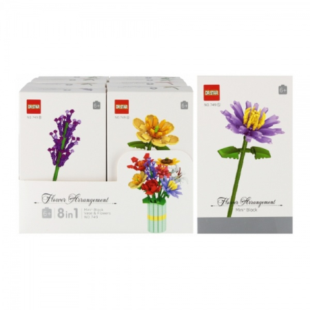 Joc constructie puzzle flori## Mega Creative 567439