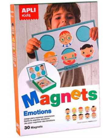 Jucarii Magnetice - Joc educativ cu magneti Apli Kids - Emotii