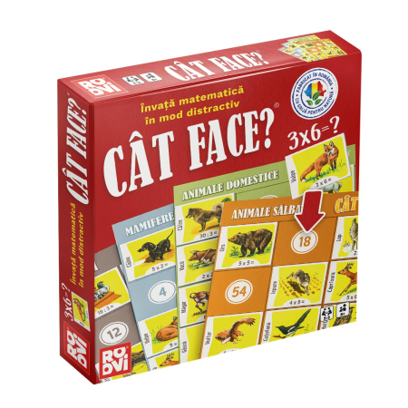 Jocuri - Joc pentru copii- Cat face? 2-5 jucatori, 8 ani+