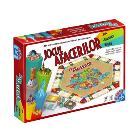 Jocuri - Joc pentru copii- Jocul afacerilor ,2-6 jucatori, 7 ani+