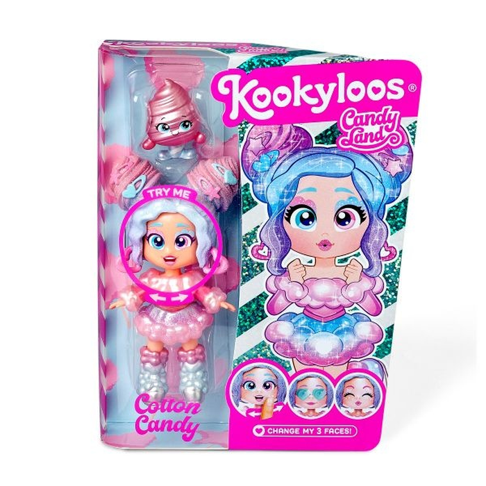 KOOKYLOOS Candy Land Cotton candy, papusa, 1 model