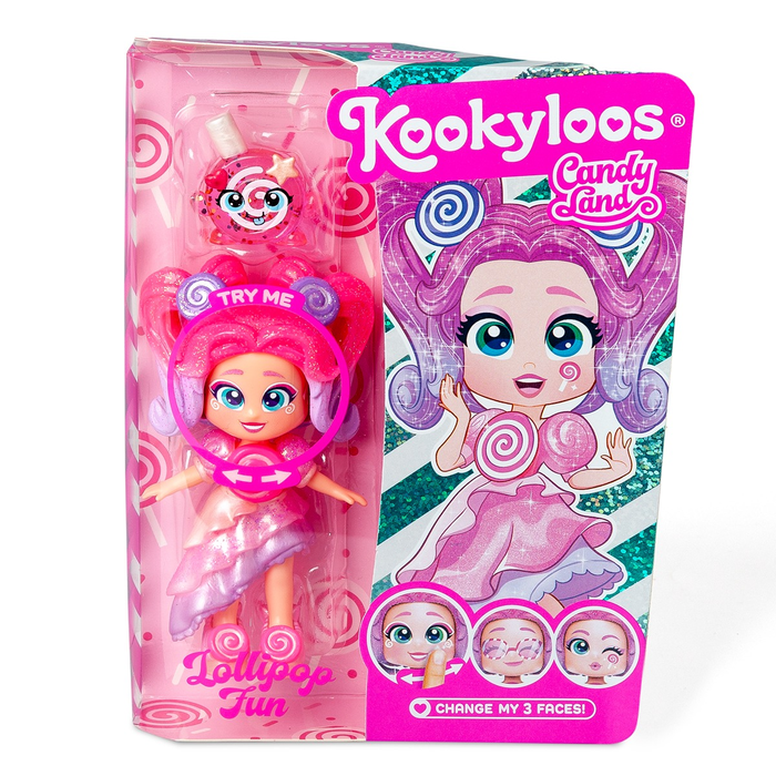 Jucarii Creative - KOOKYLOOS Candy Land Lollipop, papusa, 1 model