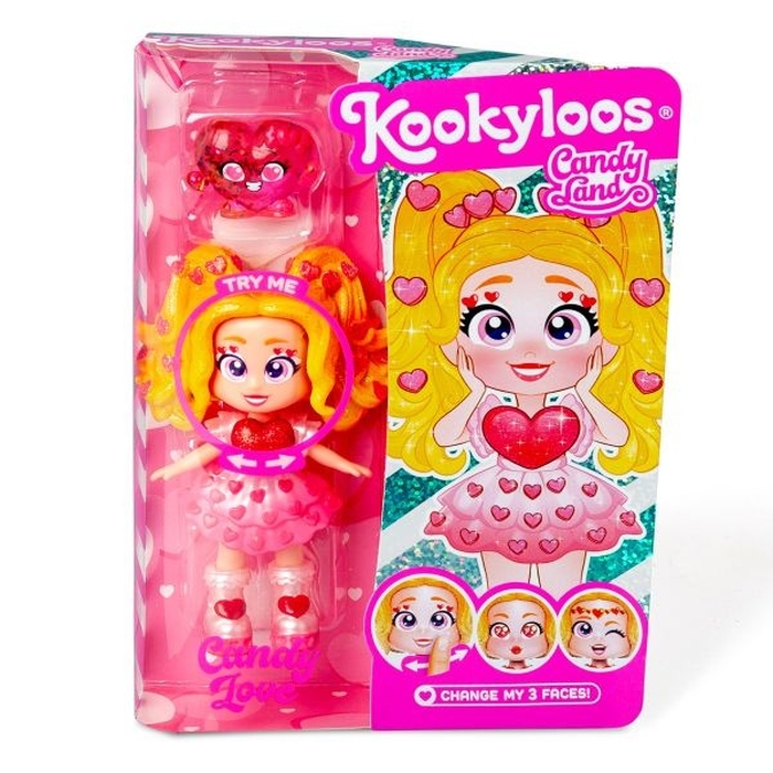 Jucarii Creative - KOOKYLOOS Candy Land, papusa, 6 modele