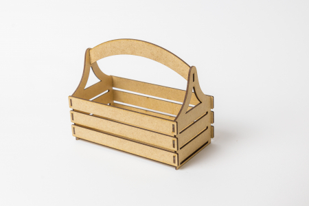 Martie - Ladita flori mdf natur