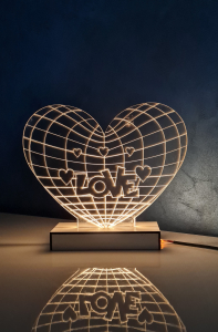 Lampa veghe 3d inima [1]