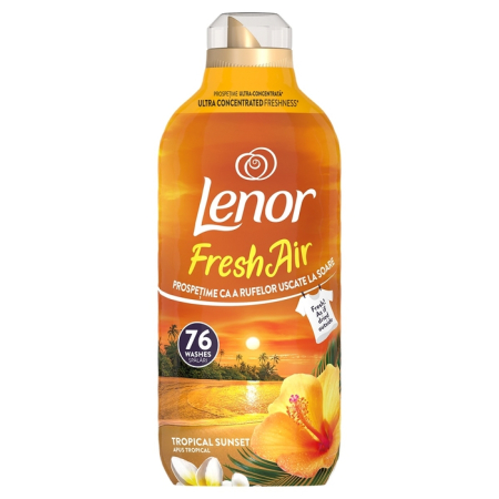 Produse Casa - LENOR Fresh Air Tropical Sunset, balsam de rufe, 76 spalari, 1.064 l