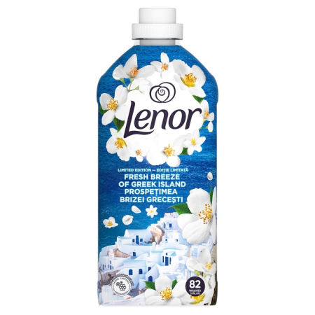 Detergenti - LENOR Fresh Breeze Of Greek Island, balsam de rufe, 82 spalari, 1.722 l