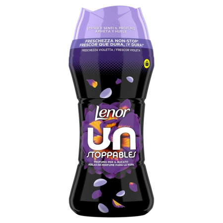 Detergenti - LENOR Unstoppables Violet Fresh, perle parfumate pentru rufe, 270 g