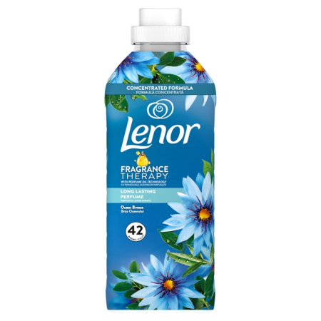 Detergenti - LENOR Ocean Breeze, balsam de rufe, 42 spalari, 0.882 l