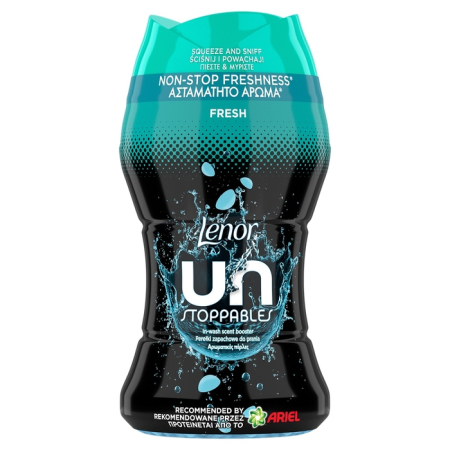 Detergenti - LENOR Unstoppables Fresh, perle parfumate pentru rufe, 150 g