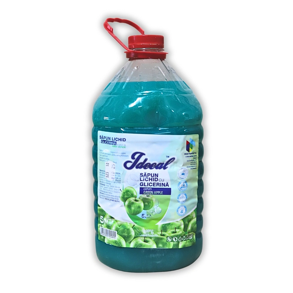 Detergenti profesionali - Săpun lichid cu glicerină Green Apple 5 l