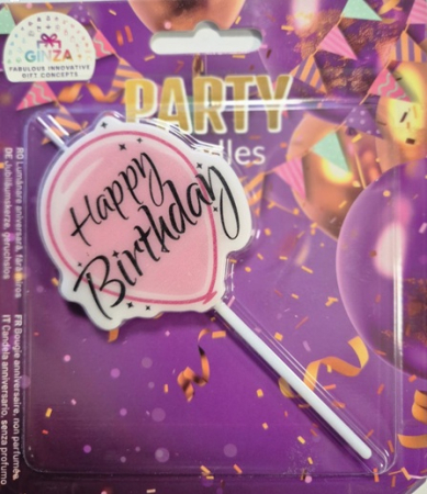 Lumanari - Lumanare Party Balon, La multi ani