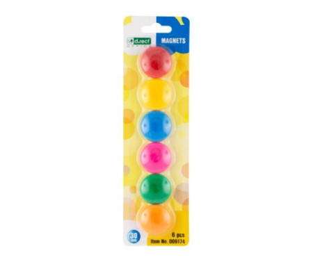 Hobby - Magneți 30 mm set 6 D.RECT