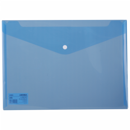 Folii protectie , mape, dosare - MAPA PLASTIC CU BUTON A4 ALBASTRA DELI