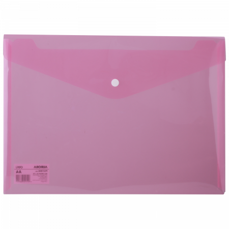 Folii protectie , mape, dosare - MAPA PLASTIC CU BUTON A4 ROSIE DELI