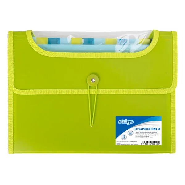 Mapa Strigo Plastic Extensibil A4 12 Compartimente [2]