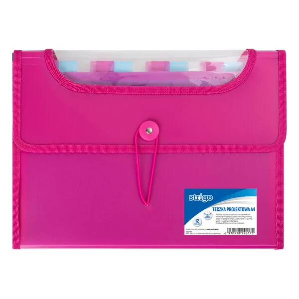 Mapa Strigo Plastic Extensibil A4 12 Compartimente [1]