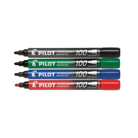 Rechizite si Papetarie - Marker permanent Pilot 100 varf rotund