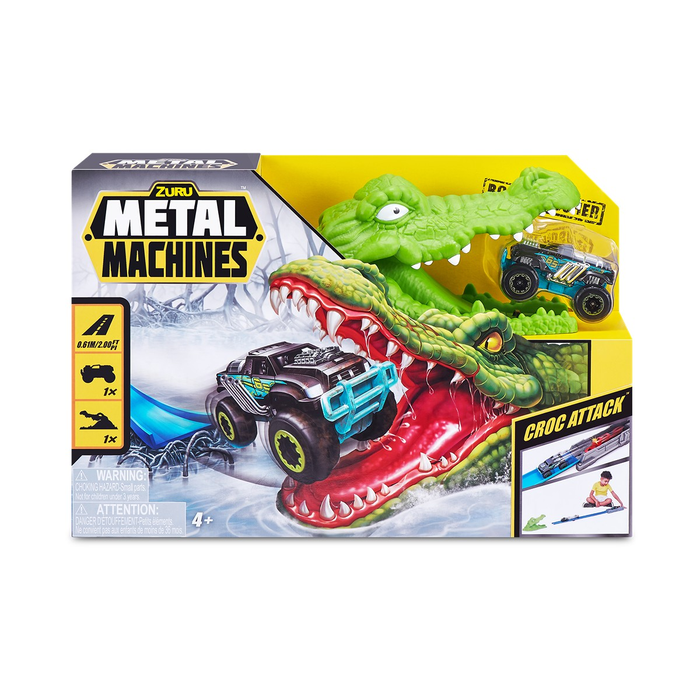 METAL MACHINES, set de joaca, Crocodilul furios
