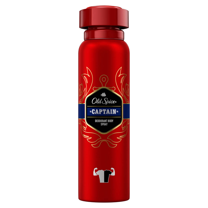 Ingrijire Personala - OLD SPICE Captain, deodorant antiperspirant, spray, 150 ml
