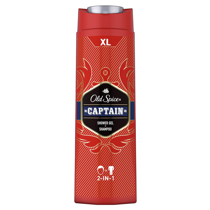 Ingrijire Personala - OLD SPICE Captain, gel de dus, 400 ml