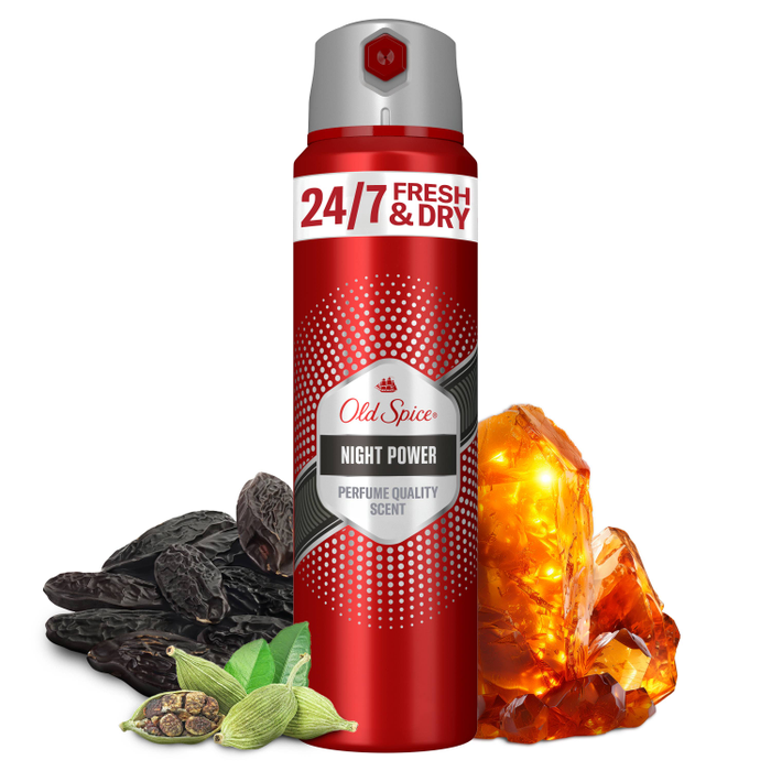 Ingrijire Personala - OLD SPICE Night Power, deodorant antiperspirant, spray, 150 ml