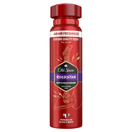 Ingrijire Personala - OLD SPICE Rockstar, deodorant antiperspirant, spray, fara aluminiu, 150 ml