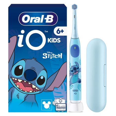 Ingrijire Personala - ORAL-B iO Kids, periuta de dinti electrica, Stitch, 1 capat, 1 trusa de calatorie, 1 buc