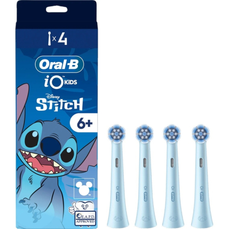 Ingrijire Personala - ORAL-B iO Kids, rezerva periuta electrica, Disney Stitch, albastru, 4 buc