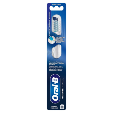 Ingrijire Personala - ORAL-B Pro Expert Clinical Deep Clean, periuta de dinti, medium, 1 buc