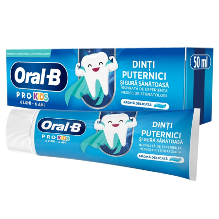 Ingrijire Personala - ORAL-B Pro Kids, pasta de dinti, pentru copii, 0-6 ani, 50 ml