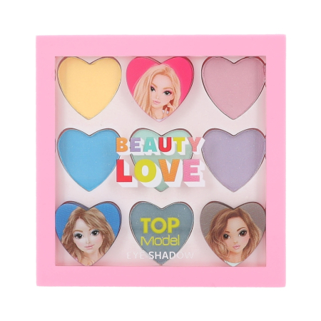 Produse TOP MODEL - Paleta de Farduri, 9 Culori, 75 x 80 mm, Multicolor, + 5 ani