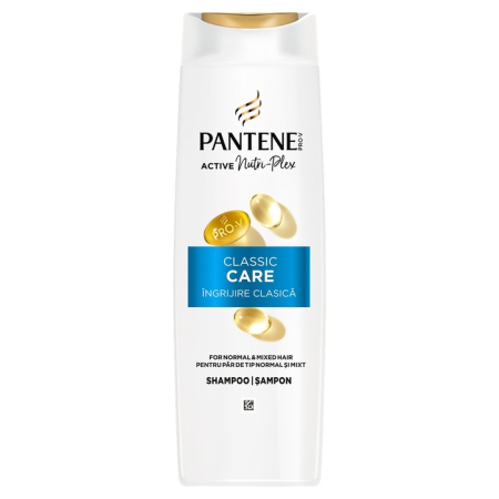 Ingrijire Personala - PANTENE Pro-V Classic Clean, sampon, pentru par normal si mixt, 325 ml