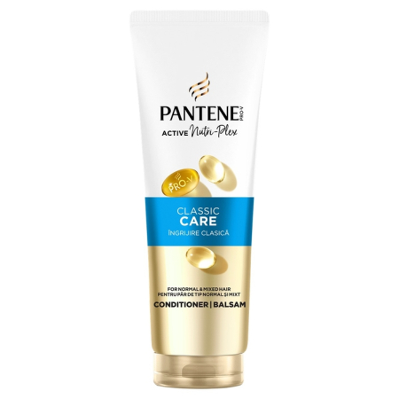 Ingrijire Personala - PANTENE Pro-V Classic Clean, balsam de par, pentru par normal si mixt, 200 ml