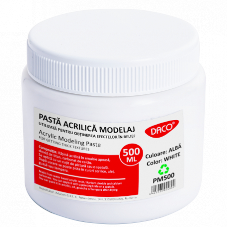 Grunduri - Pastă acrilică modelaj 500 ml DACO