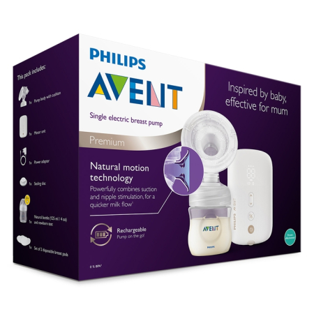 Produse nou-nascut - PHILIPS SCF396/11 Avent, pompa de san electrica, Premium Simpla